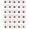 Image 2 : Bulk Lot of 1-cent 1945-2012 F-VF to GEM BU in 30-Pocket Sheets. 176pcs.