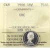 Image 1 : 10-cent 1966 ICCS PL66 UHC 