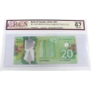 Image 1 : BC-71aA-i 2012 $20 BCS GEM UNC67 Original Macklem-Carney Single Note Replacement SN:FSZ5093803