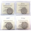 Image 2 : 50-cent 1973 SP66, 1975, 1976 & 1977 PL66 ICCS. 4pcs.