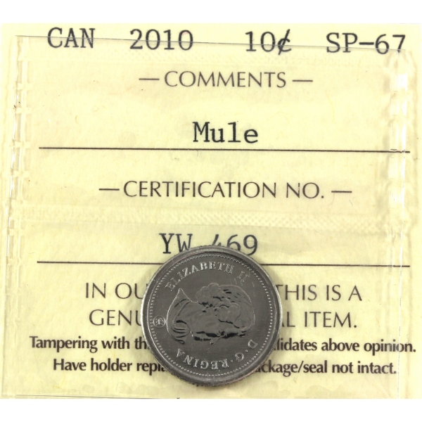 10-cent 2010 Mule ICCS SP67