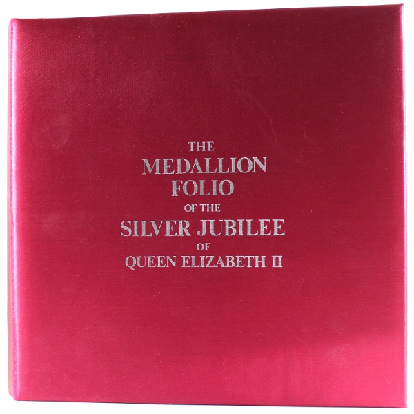 Great Britain 1977 The Medallion Folio of the Silver Jubilee of Queen Elizabeth II