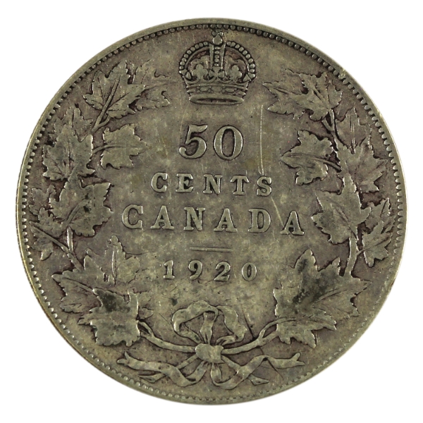 50-cent 1920 VG