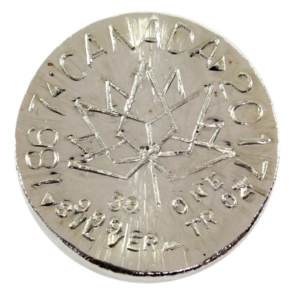 1oz Beaver Bullion/Canadian Coin News 2017 Canada 150 Commemorative .999 Fine Silver Round