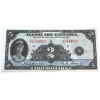 Image 3 : BC-3 1935 $2 English BCS VF25 Osborne-Towers SN: A1444823 Check Letter D 