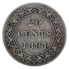 Image 2 : Newfoundland 20-cent 1894 ICCS VF20
