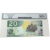 Image 2 : RADAR BC-64b 2004 $20 4-digit RADAR Legacy GEM UNC66 PPQ Jenkins-Carney Printed in 2008