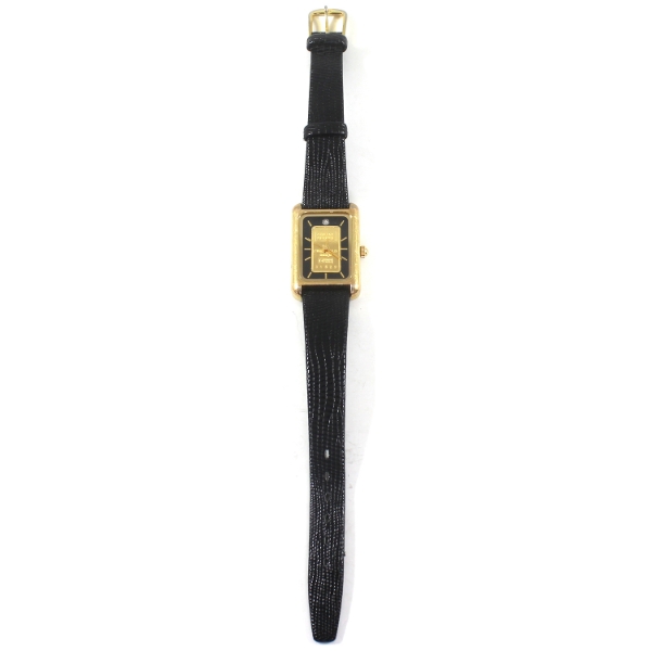Credit Suisse Ingot Watch Featuring a 1 g .9999 Fine Gold Bar Set in Rectangular Case