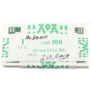 Image 1 : Bundle of 100x Albania 1976 1 Lek Consecutive Notes INCLUDES: SN:DB323001 to "100. 100pcs