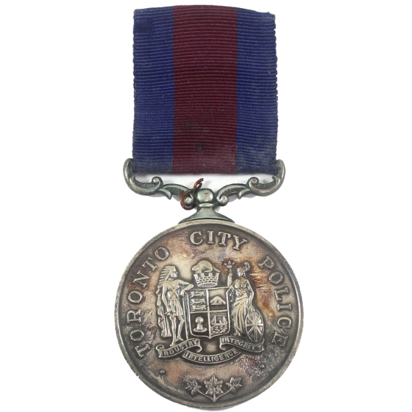 Canada ND (Pre 1960s) Toronto City Police For Distinguished Police Service, by Birks-Ellis, 41mm