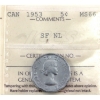 Image 1 : 5-cent 1953 SF NL ICCS MS66