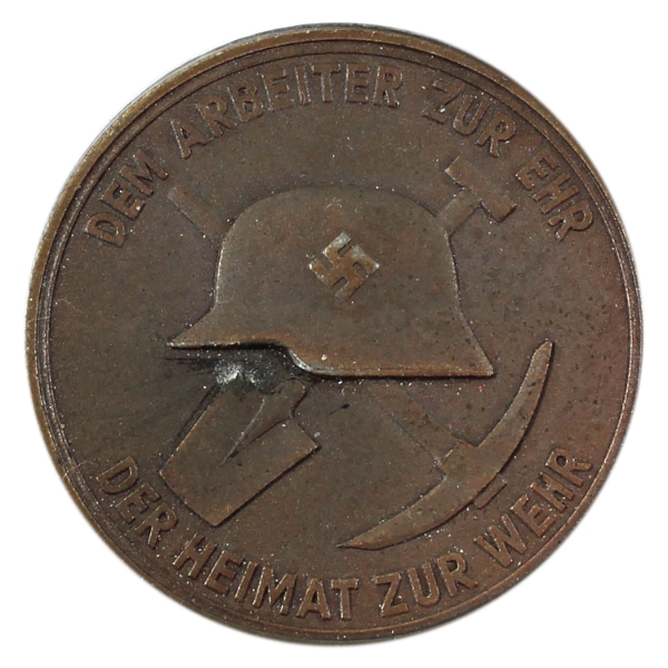 Germany 1938 Philipp Holzman Medal