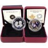 Image 1 : Group Lot of 2011 & 2016 $20 Duke & Duchess of Cambridge .9999 Fine Silver Coins. (Tax Exempt) 2pcs.