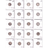 Image 1 : USA 10-cent 1853-1916 Bulk Collection in 20-Pocket Sheet Good (Impaired). 20pcs. 