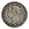 Image 3 : 10-cent 1858 Repunched 5 ICCS EF40