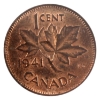 Image 2 : 1-cent 1941 ICCS MS65 Red
