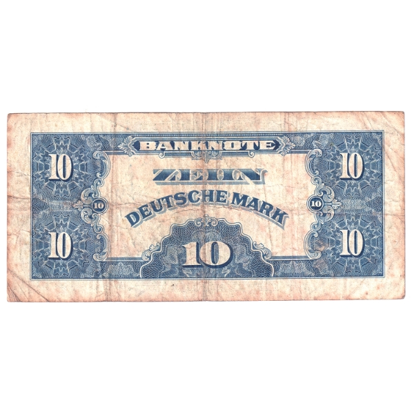 Germany 1948 Pick-5a 10 Deutsche Mark VF SN: H1900555C