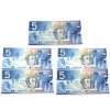 Group Lot of 5x BC-62aA 2002 $5 UNC or Better Knight-Dodge Some Replacements. 5pcs. 