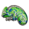 Image 3 : Barbados Silver 2023 $5 Chameleon w/ Thermochromic Enamel Colour (Tax Exempt)