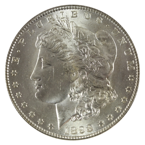USA Silver 1898-O Morgan Dollar Choice GEM BU