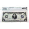 Image 1 : USA 1914 FR#928 Bank of Chicago, Illinois $10 Legacy EF40 PPQ SN: G21626626A 