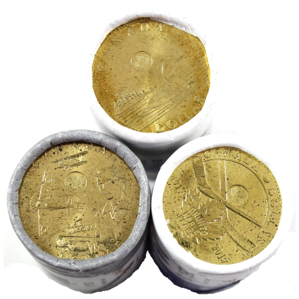 2017-2023 $1 Loon Special Wrapped Rolls. 3 Rolls.