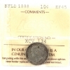 Image 1 : Newfoundland 10-cent 1888 ICCS EF45