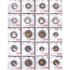5-cent-$2 1998-2017 Bulk Collection in 20-Pocket Sheet. 20pcs.