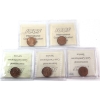 Image 2 : 1-cent 1937, 1938, 1939, 1940 & 1943 ICCS MS64 Red. 5pcs.