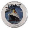 Image 1 : 1oz Tuvalu 2012 $1 R.M.S. Titanic 100th Anniversary Coloured Proof Fine Silver Coin (Tax Exempt)