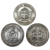 Image 2 : Wellings Mint 1867-1967 Canadian Centennial Fine Silver Medallions. 3pcs (Tax Exempt)