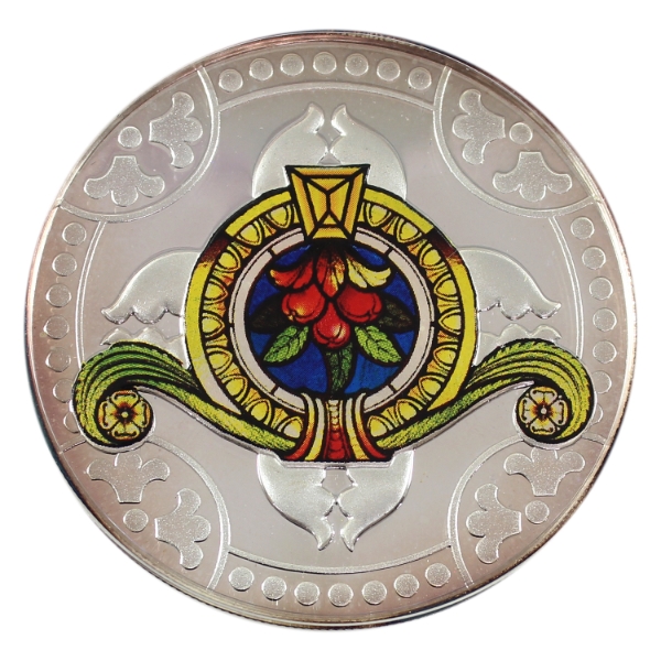 China Silver 2004 National Liquor Trading Center/National Interbank Funding Center Fine Silver Round