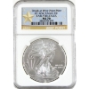 Image 1 : USA Silver 2014W $1 Silver Eagle Early Releases Struck at Westpoint Mint NGC MS70 (Tax Exempt)