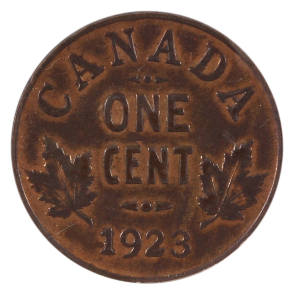 1-cent 1923 F+