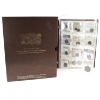 Image 1 : Estate lot; Ancient and Roman Assortment of Coins in Vintage Style Holders and Hard Cover Album