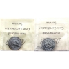 Image 2 : 5-cent 1951 High Relief EF40 (Rust) & Low Relief MS63 (Rust) both ICCS. 2pcs