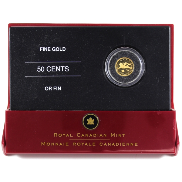 2006 50-cent 1/25oz .9999 Fine Gold Cowboy Coin (Tax Exempt)