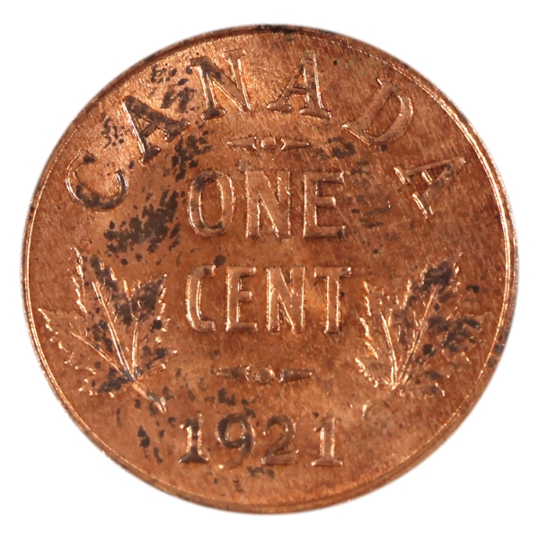 1-cent 1921 BU