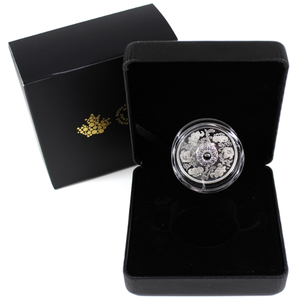 2020 $20 Dancing Diamond - Sparkle of the Heart Fine Silver Coin (Tax Exempt)