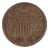 Image 1 : USA 1867 2-cent VF (corrosion)