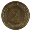 Image 1 : Germany 1875H 2 Pfennig EF