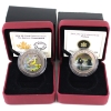 Image 1 : 25-cent 2013 Ducks of Canada - Mallard Colored Coin & 2014 Birds of Canada - Eastern Meadowlark.2pcs
