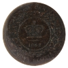 Image 2 : Nova Scotia 1-cent 1862 Double 6 ICCS VF30 