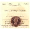 Image 1 : 1-cent 1956 ICCS PL66 Red HC