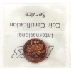 Image 2 : 1-cent 1959 ICCS PL66 Red UHC