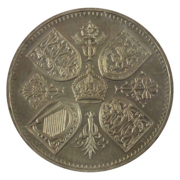 Great Britain Silver 1953 Crown Proof