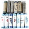 Image 1 : USA 5-cent 1962-2000's Nickel Rolls of 40pcs. Most are Original Wrapped. 13 rolls
