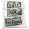 Image 1 : 1870, 1900 & 1923 25-cent Dominion of Canada Notes in Plastic Holders. 3pcs. 