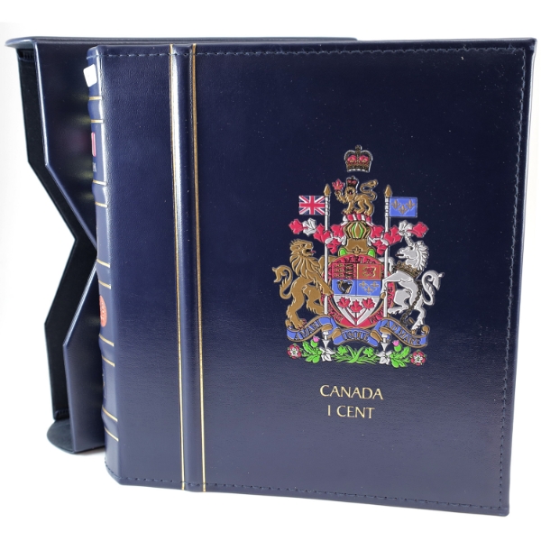 1-cent 1859-2012 Coin Collection in Lighthouse Binder. 157pcs.