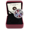 Image 1 : 2012 $1 Artistic Two Loons Fine Silver Coin w/ Selective Colour (Tax Exempt)
